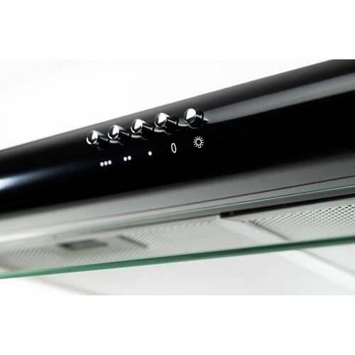Beldeko Hotte Casquette 60 Cm Noir 435 M3/h 200w - Marque Française