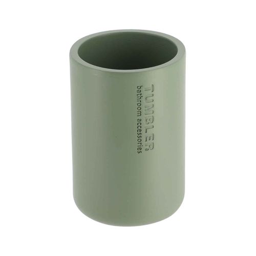 Gobelet salle de bain Kaki vue 3/4