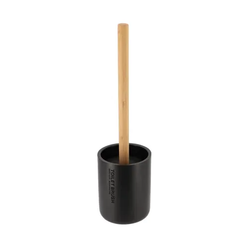 Brosse WC  Noir / Naturel vue 3/4