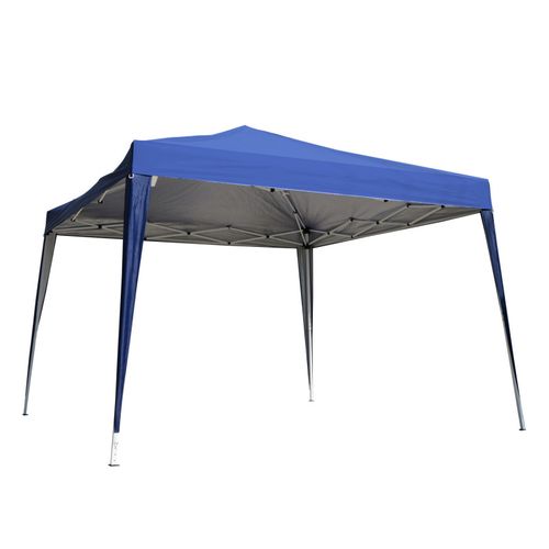 Tonnelle Barnum De Jardin Pliant Imperméabilisé Mikonos 3 X 3 X 2,55 M Bleu