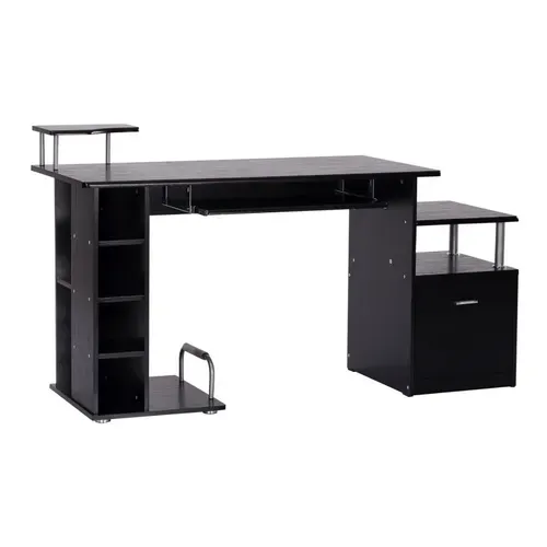 Bureau Informatique Tropicolo Noir
