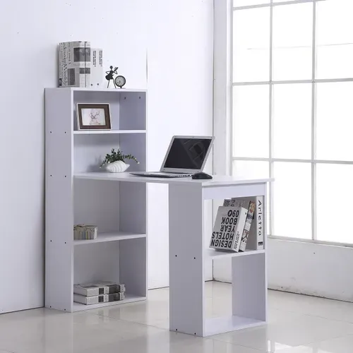 Bureau Multi-rangement Elina Blanc