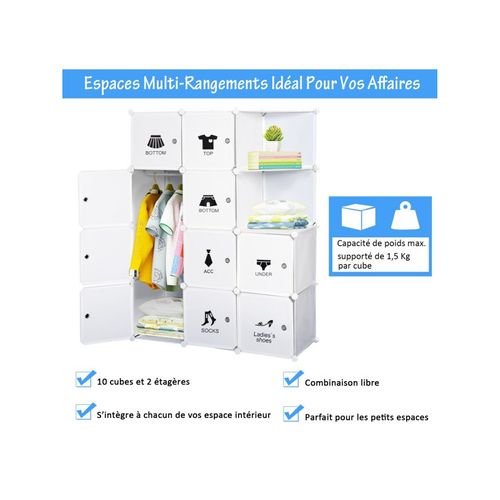 Armoire Pendouning Blanc