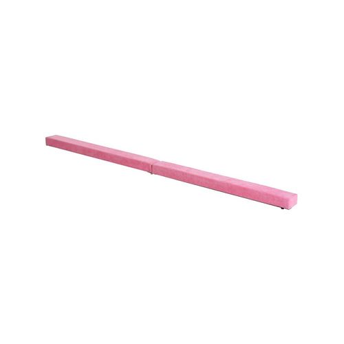 Poutre De Gymnastique Pliable Briana En Daim Rose