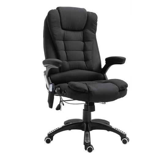Fauteuil De Bureau Massant Maksym Noir Chiné