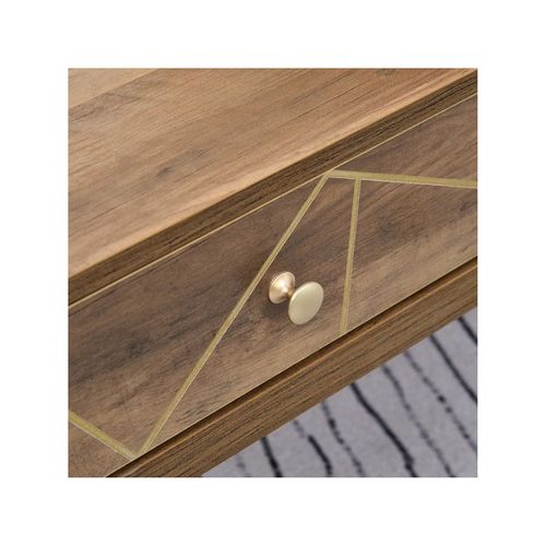 Table Basse Rectangle Camel Marron