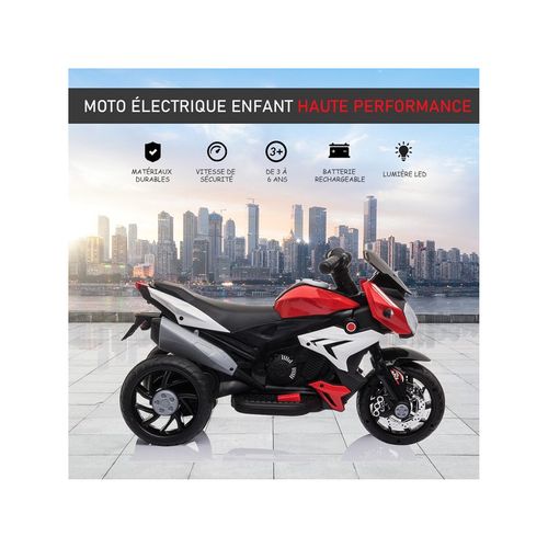 Moto électrique Yakasi Rouge