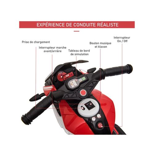 Moto électrique Yakasi Rouge