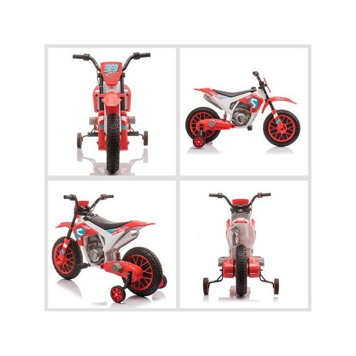 Moto Cross électrique Bumpy Rouge