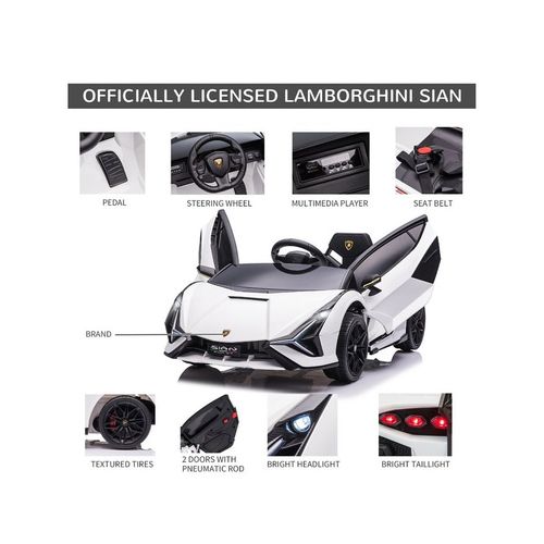 Voiture électrique Cobra Blanche