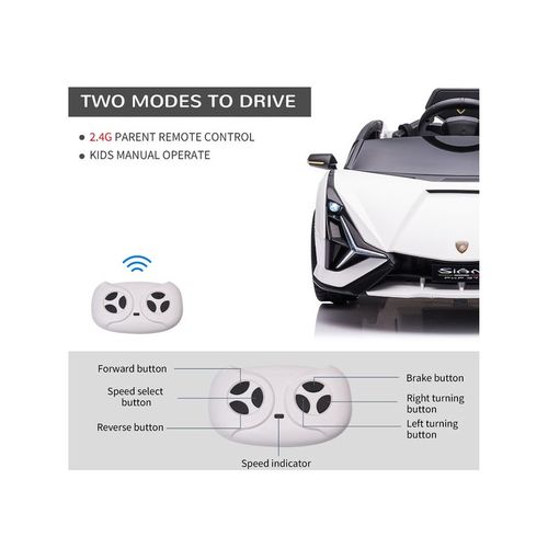 Voiture électrique Cobra Blanche