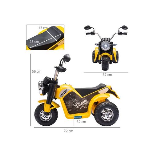 Moto électrique Chopper Drake Jaune