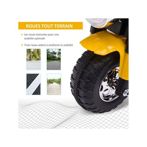 Moto électrique Chopper Drake Jaune