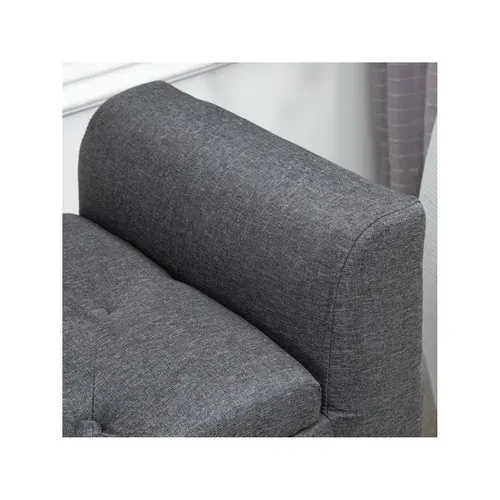 Banquette Coffre De Rangement Zora Grise