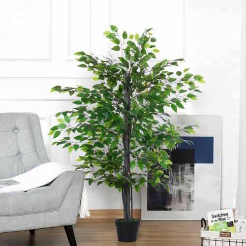 Plante Artificielle Banyan Verte