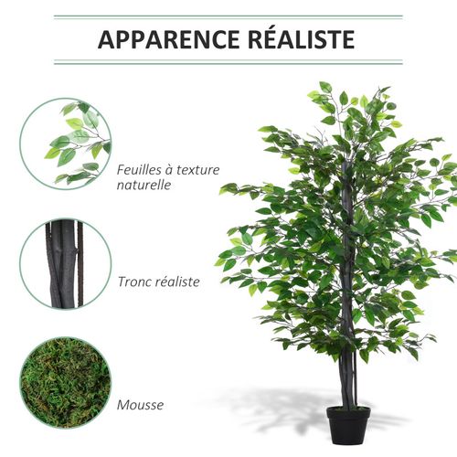 Plante Artificielle Banyan Verte