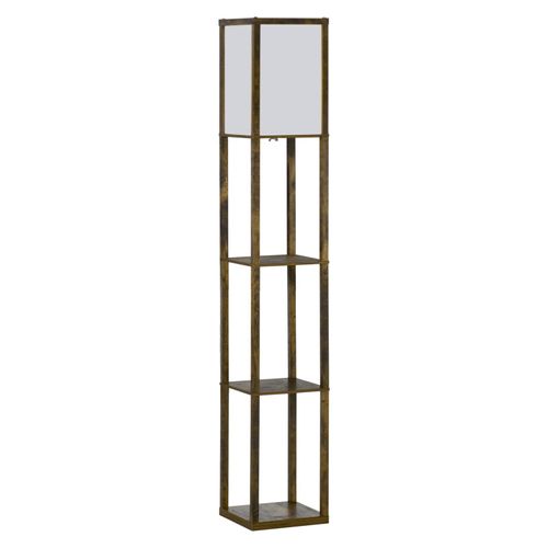 Lampe étagère Lutece Aspect Bois Vieilli