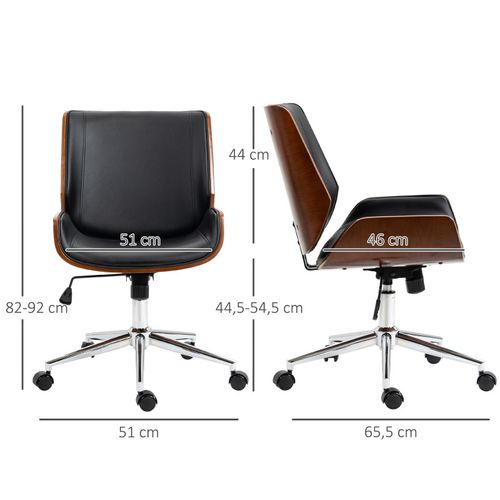 Chaise De Bureau Vintage Conrad Bois