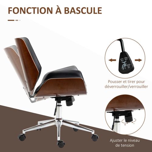 Chaise De Bureau Vintage Conrad Bois