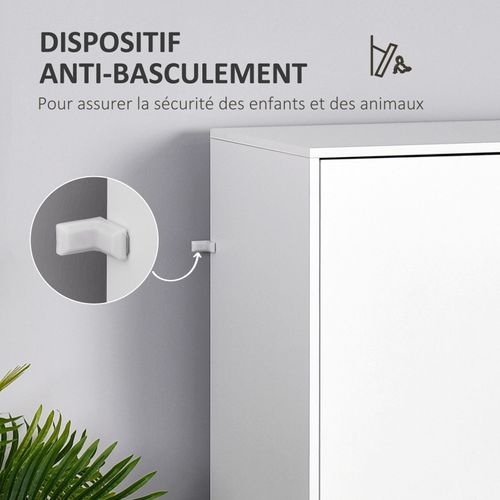 Armoire Design Scandinave Stan En Chêne Blanc