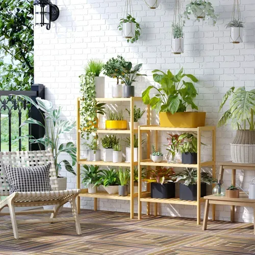 Etagère De Rangement Meriti Bambou