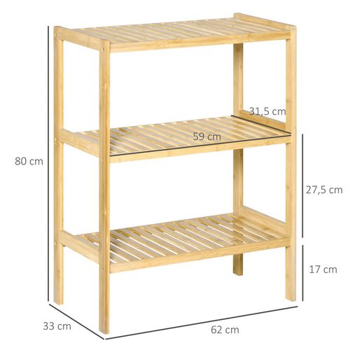 Etagère De Rangement Meriti Bambou