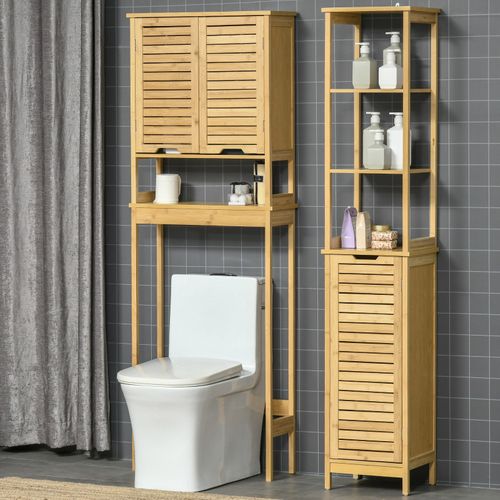Meuble Wc Larry En Bambou