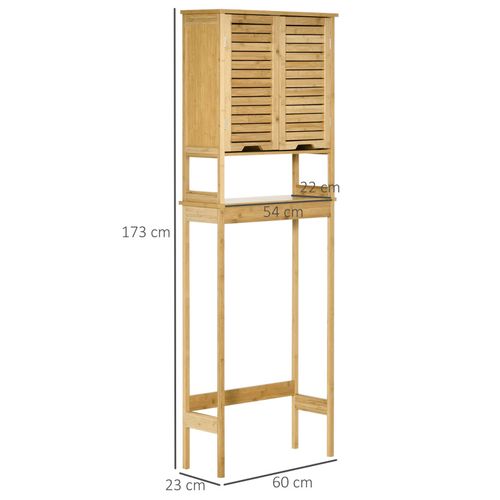 Meuble Wc Larry En Bambou