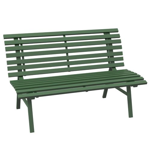Banc De Jardin 2 Places Olive Vert