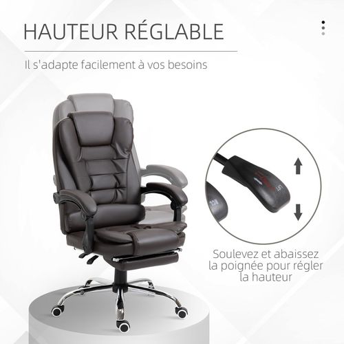 Fauteuil De Bureau Edgar Chocolat