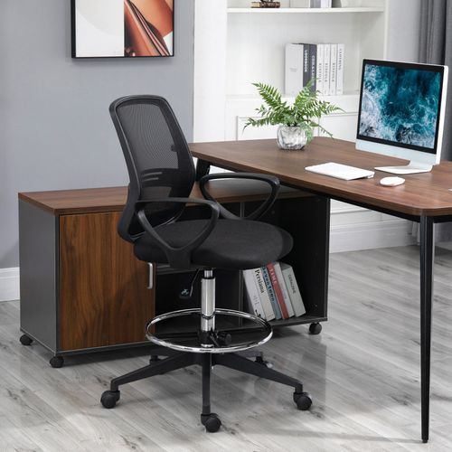 Chaise Haute De Bureau Maxou Noire