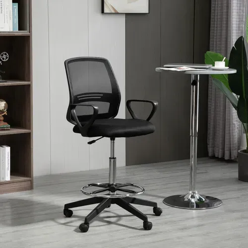 Chaise Haute De Bureau Maxou Noire
