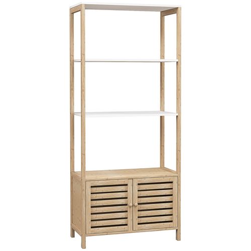 Etagère Rangement Salle De Bain Cuba Bambou