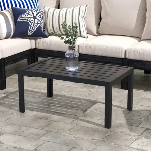 Table Basse De Jardin Arnos Noire