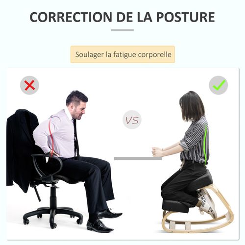 Tabouret Ergonomique Fenza Bleu