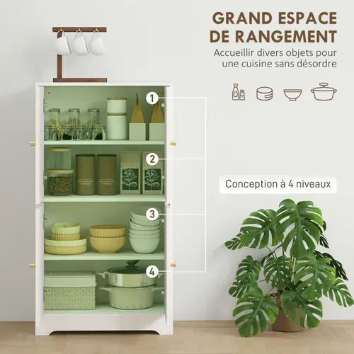 Armoire De Cuisine Able Blanche