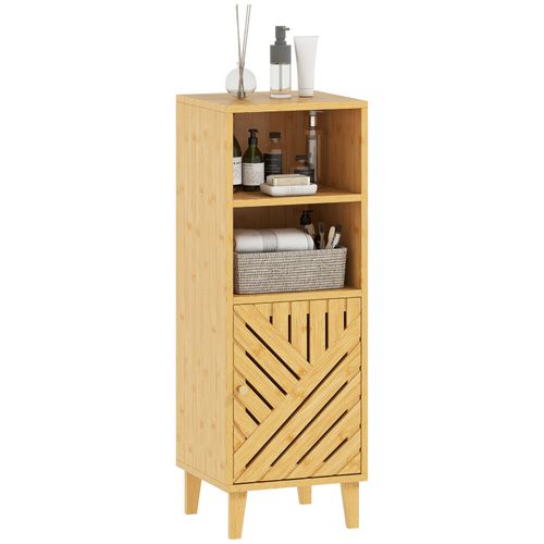Meuble De Salle De Bains Linon Effet Bois Naturel