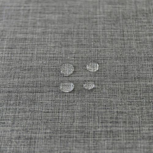 Nappe Ronde Infroissable Et Anti-tâches - 160 Cm - Gris Anthracite