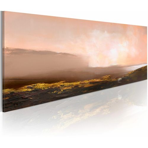 Tableau Déco Moderne 100x40cm Impression Sur Toile - Motif Fleur élégant, Blanc Multicolore, Marque ARTTOR