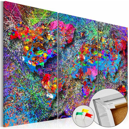 Tableau Lion Multicolore | Tableau Décoration