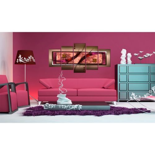 Tableau Carnaval à Rio De Janeiro 100 X 50 Cm Marron