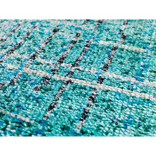 Tapis Tissé Topaz 5400 Türkis 170 X 240 Cm Bleu