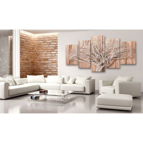 Tableau Légende De L'arbre 200 X 100 Cm Bois Clair