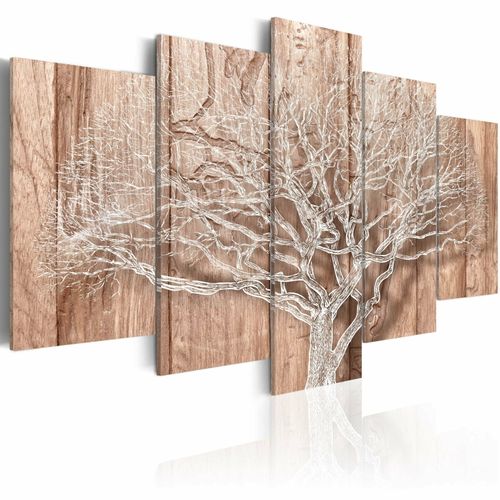 Tableau Légende De L'arbre 200 X 100 Cm Bois Clair