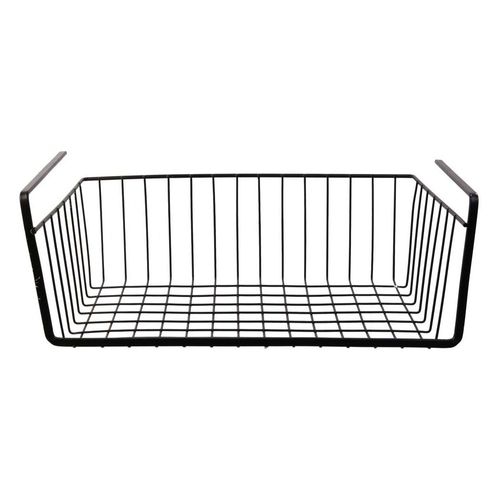 Panier Suspendu En Métal Filaire Noir Longueur 40cm