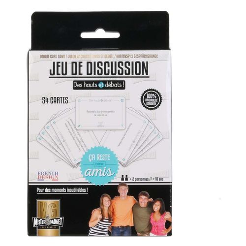 Jeu De Cartes Débat Entre Amis 54 Cartes