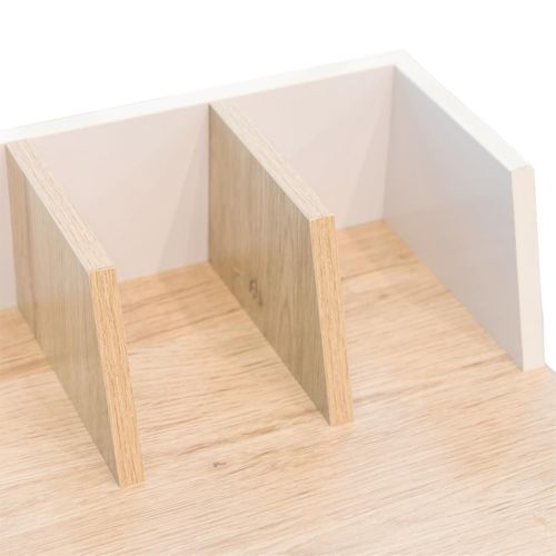 Bureau En Bois Et Métal Brice Blanc