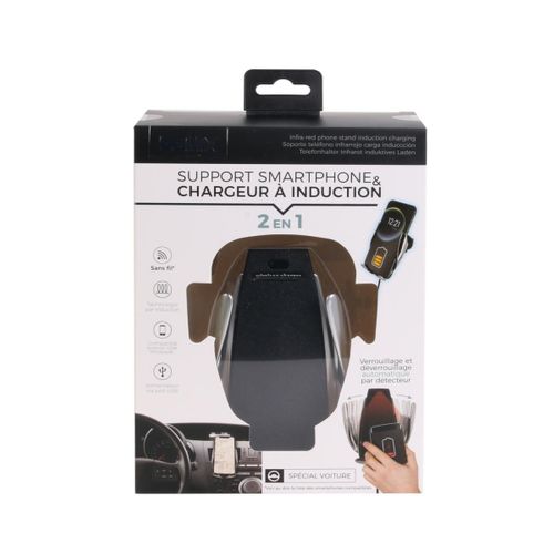 Support De Voiture Pour Smartphone Chargeur à Induction