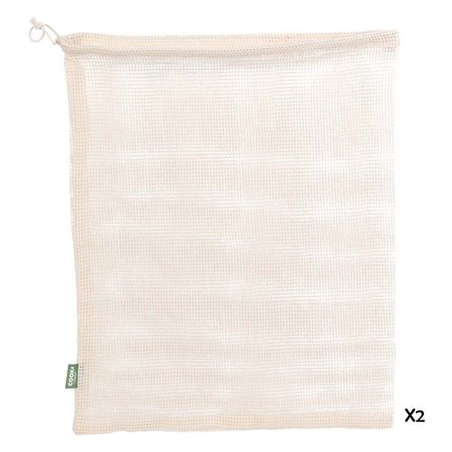 Set De 2 Filets À Fruits Et Légumes Réutilisables Green Attitude