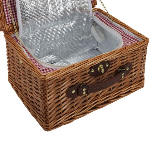 Panier De Pique-nique "4 Personnes" 38cm Naturel